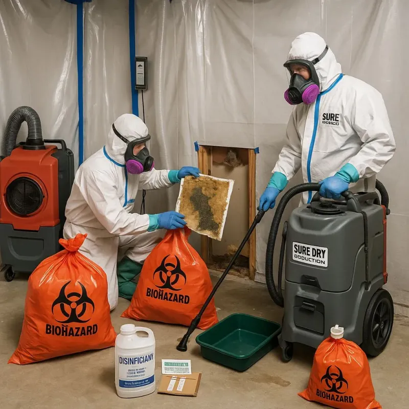 Contaminated Water Handling Protocols process in Ladysmith, WI