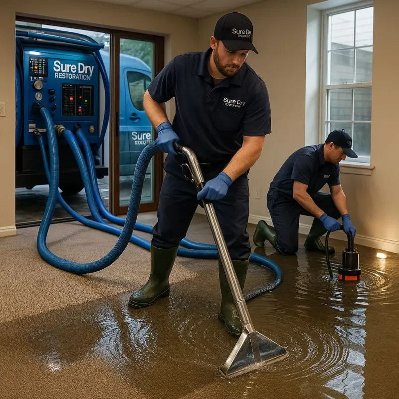 Water Extraction and Removal process in Ladysmith, WI